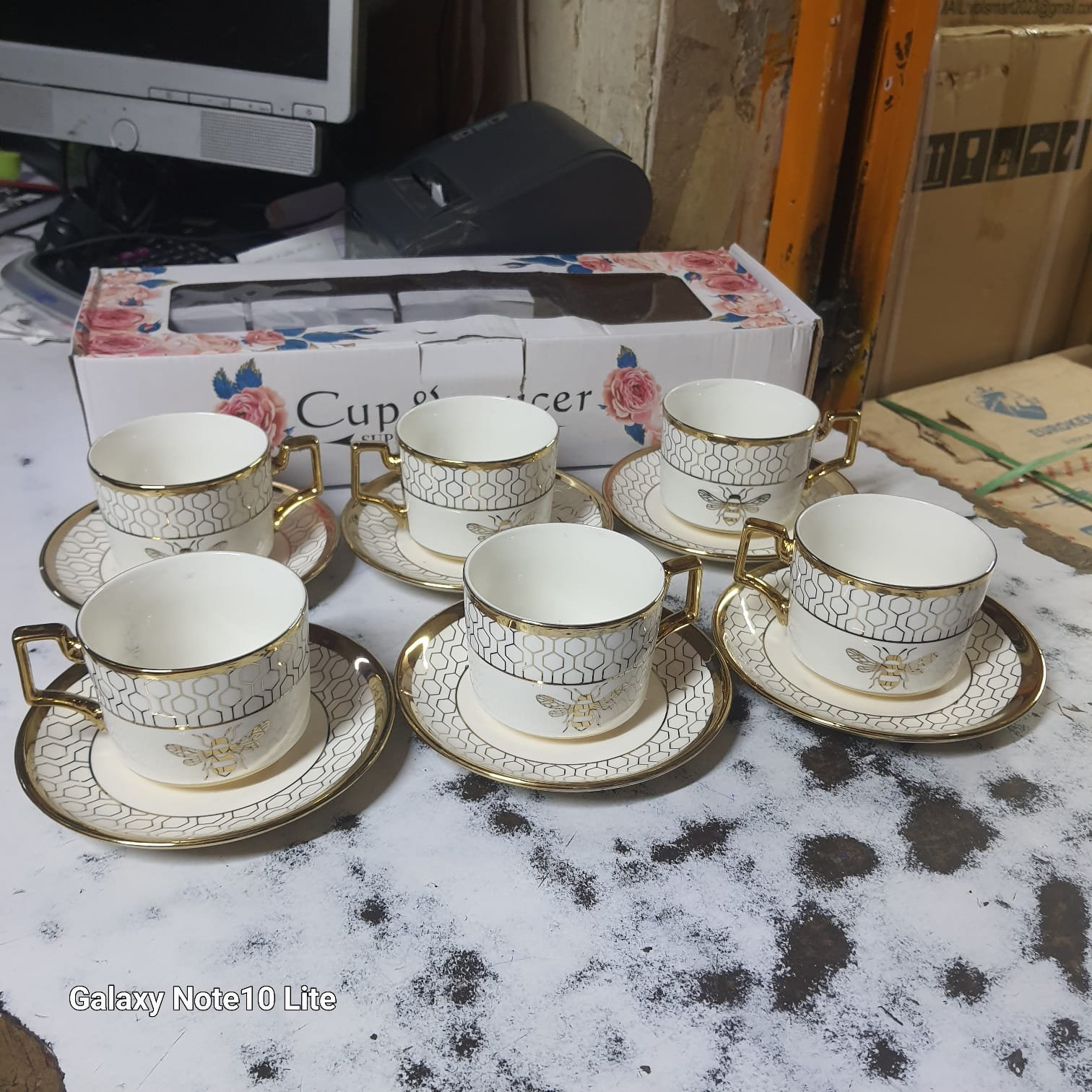 12pcs cups and saucers