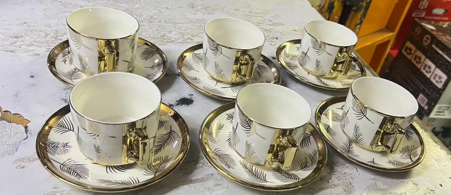 12pcs cups and saucers product image 2