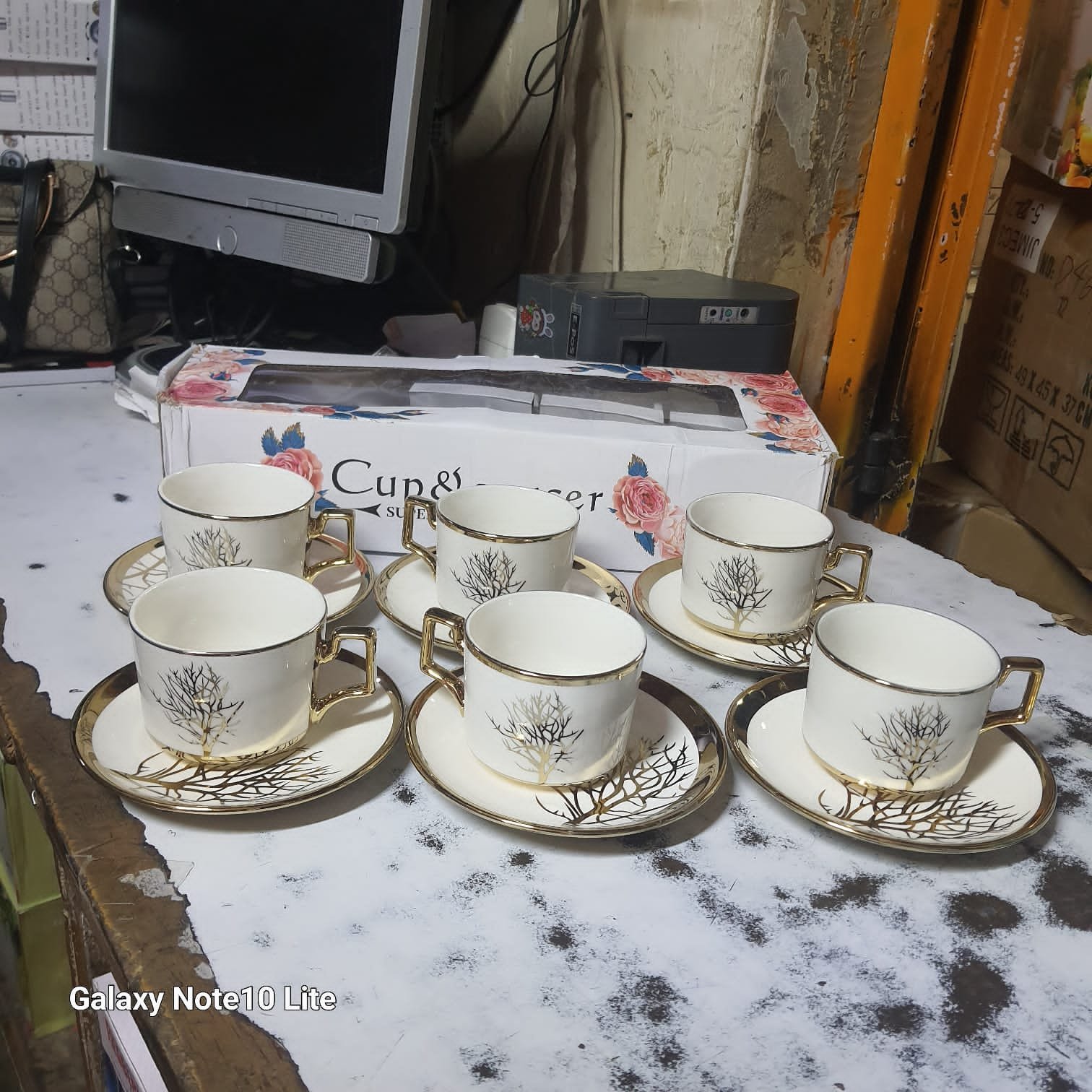 12pcs cups and saucers product image 4