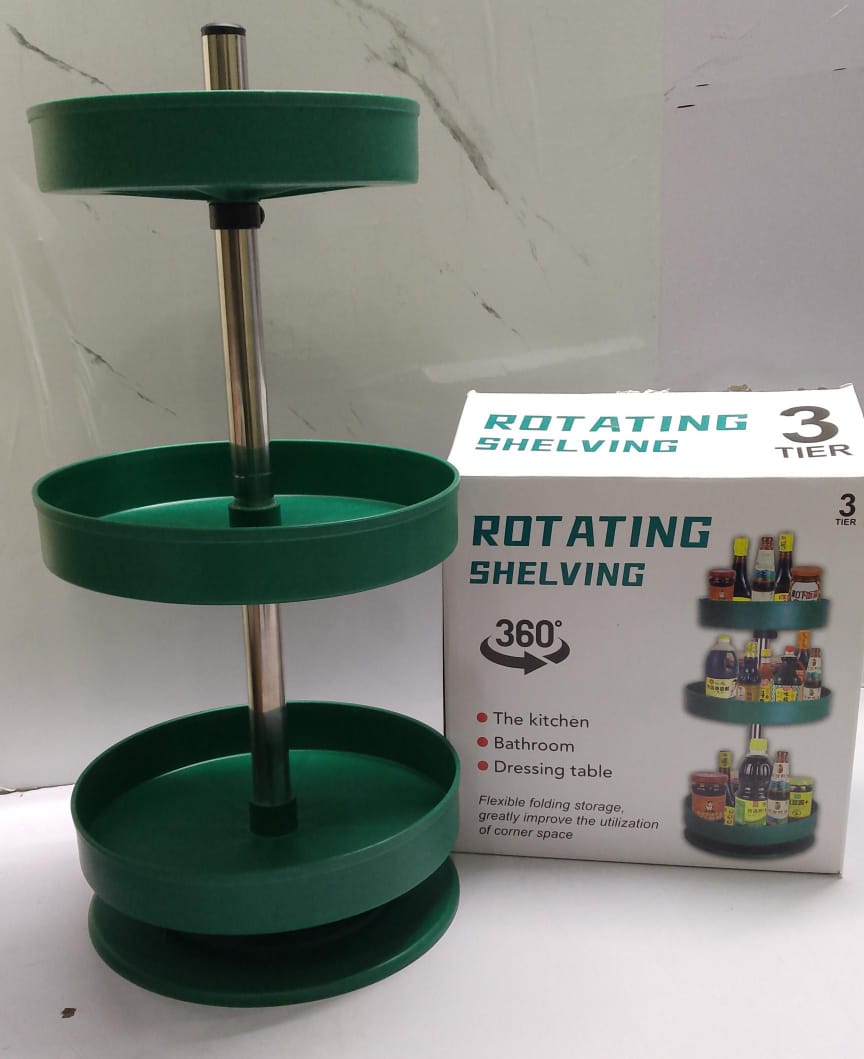 3 Tier rotating shelving product image 4