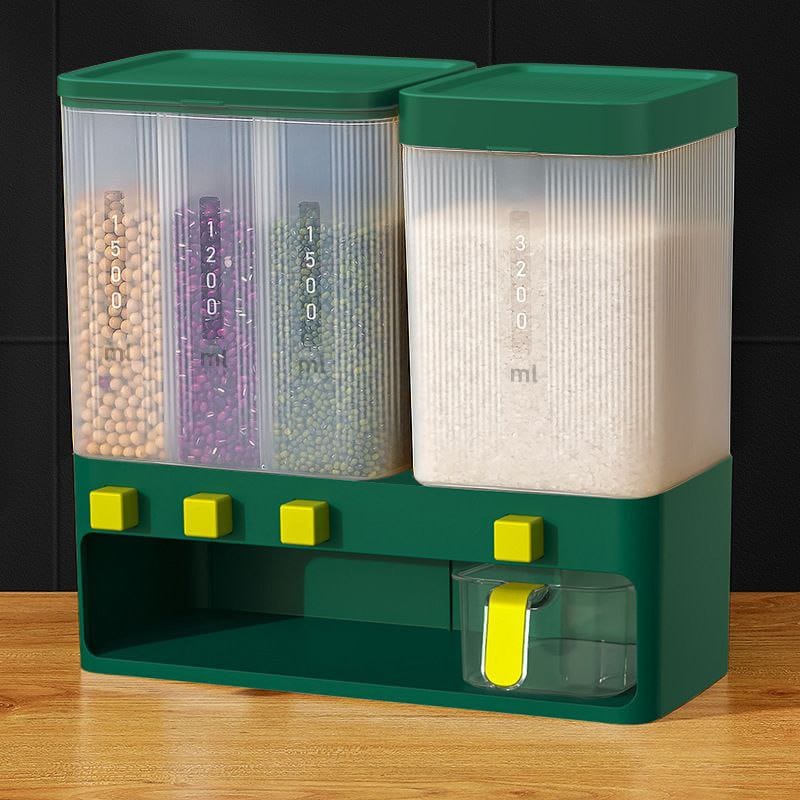 4 compartment cereals dispenser product image 4