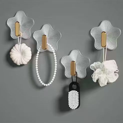 5pcs Punch-Free Wall Hanging Hooks