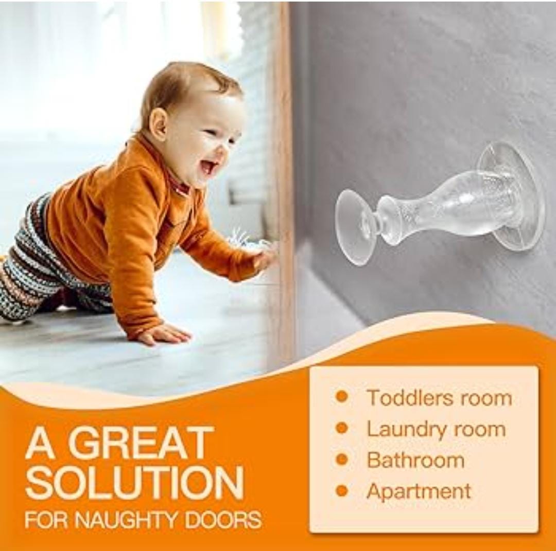 Adhesive Silicone door stopper