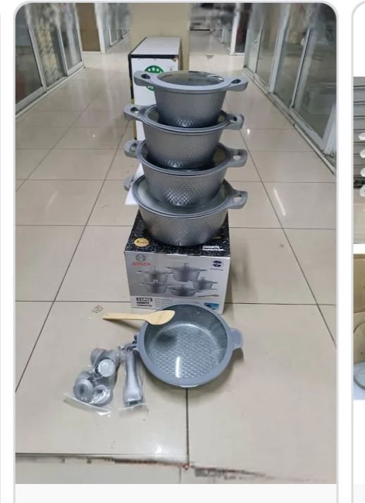 Bosch 11pc Cookware with Silicone lid covers product image 2