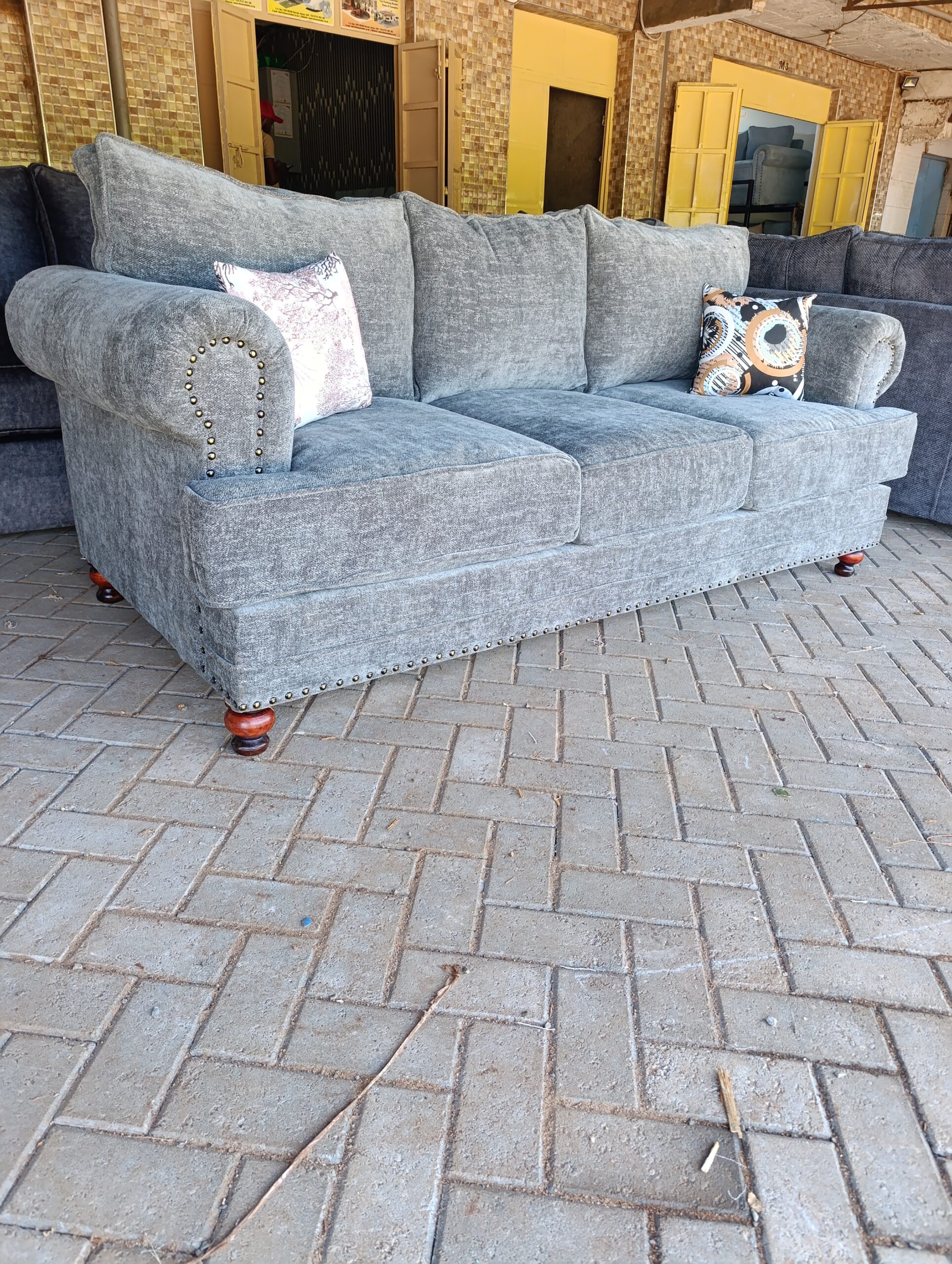 Buffalo Sofa Design Made with Spring Cushions - Design 2
