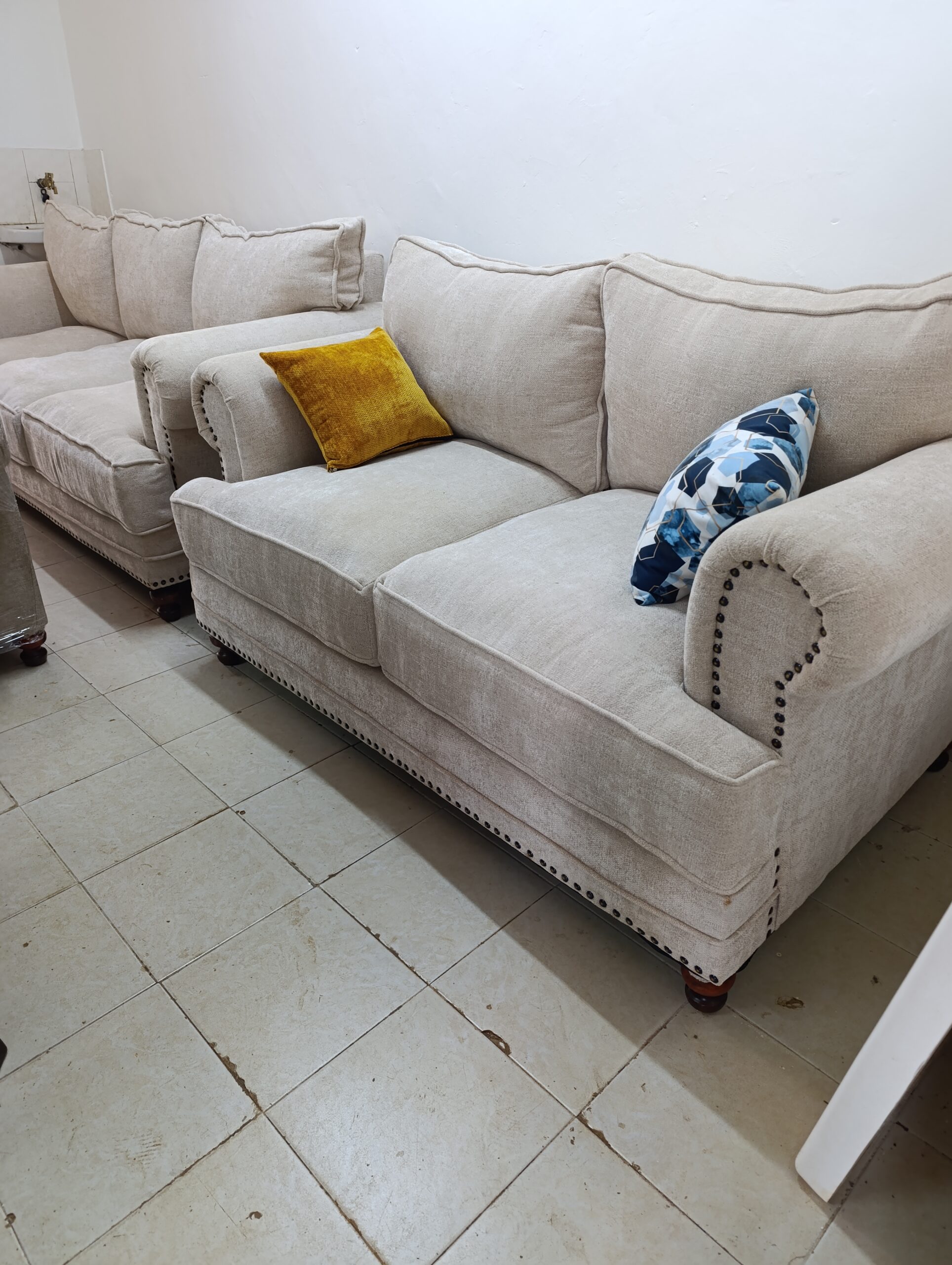 Buffalo Sofa Design Made with Spring Cushions - Design 6
