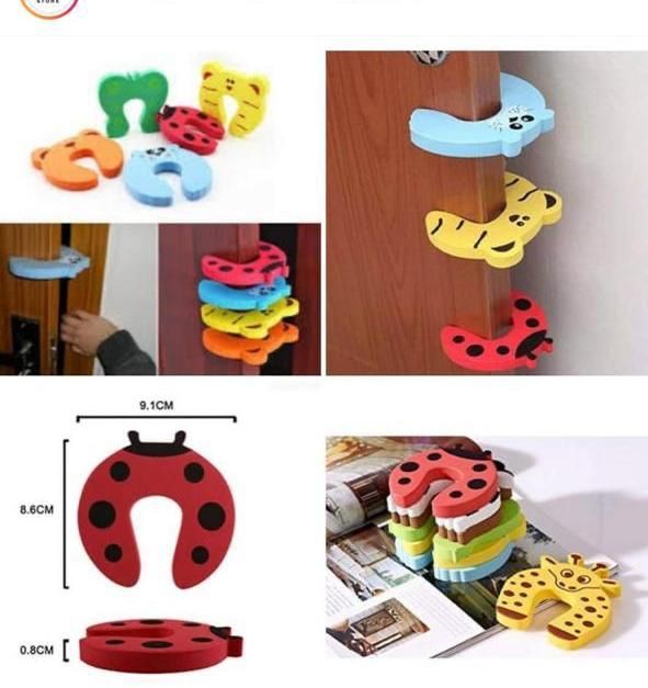 Child safety door stoppers