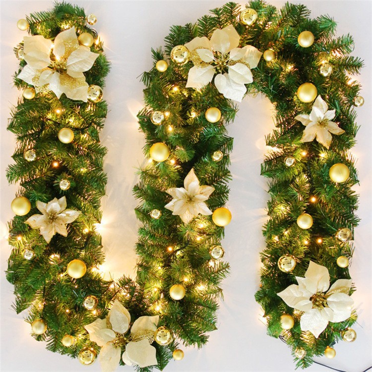 Christmas Garland with flower decoration, product image 5