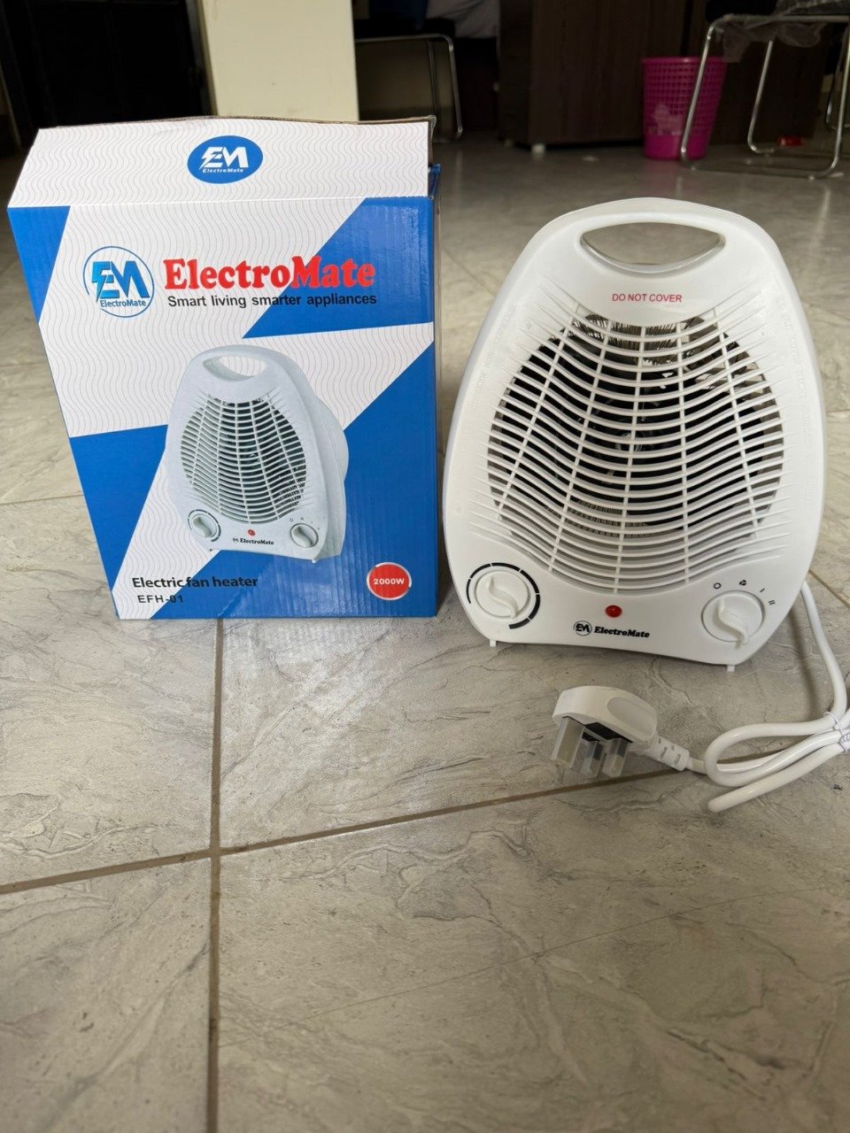 Electromate fan heater