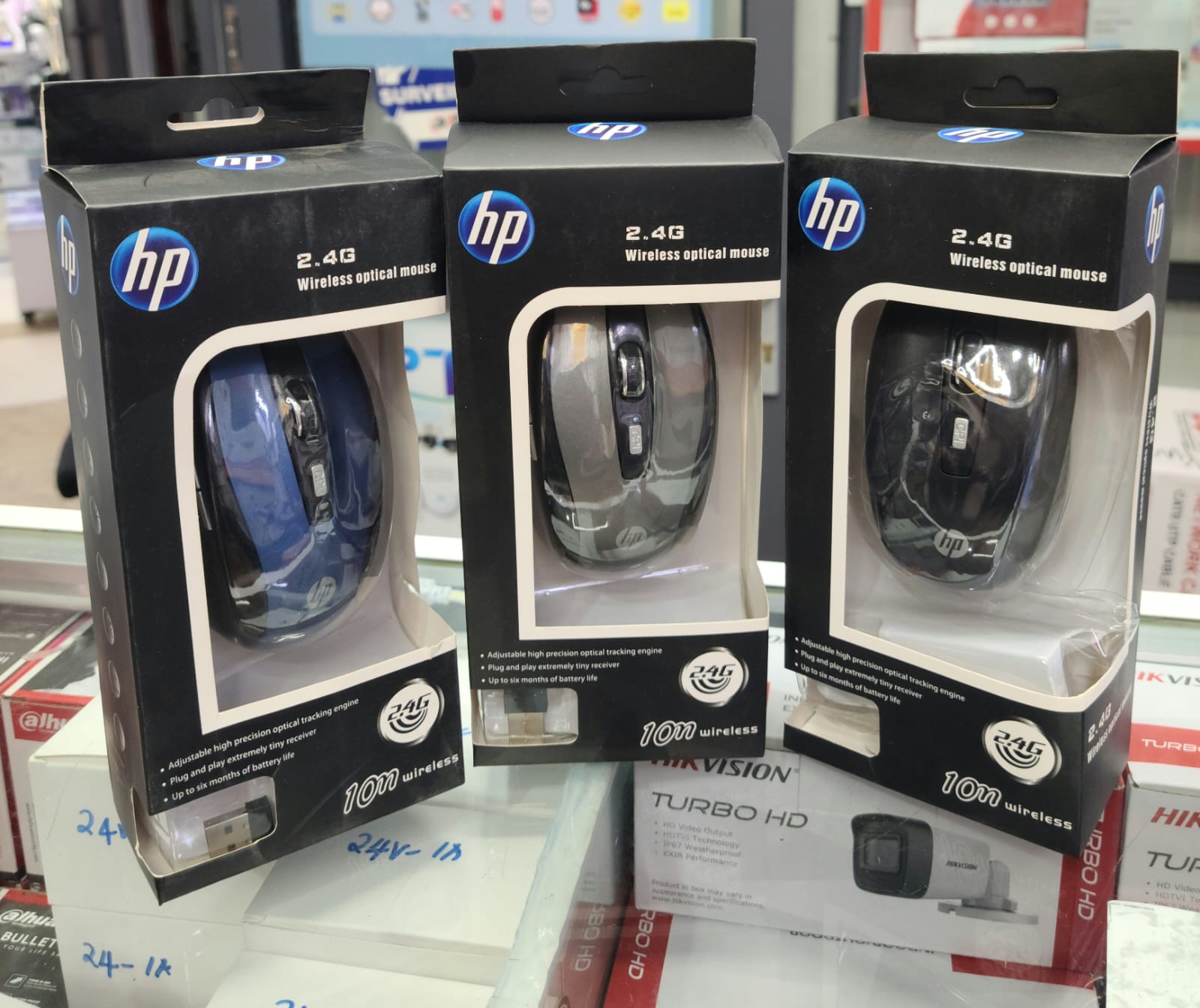 HP 2.4GHZ HP-WIRELESS MOUSE
