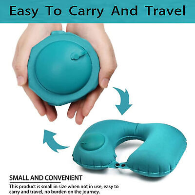 Inflatable travel neck pillow product image 4