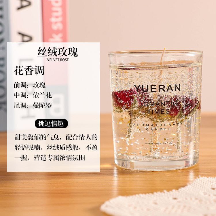 Luxury (romantic) Jelly Soy Wax Scented Candle product image 5