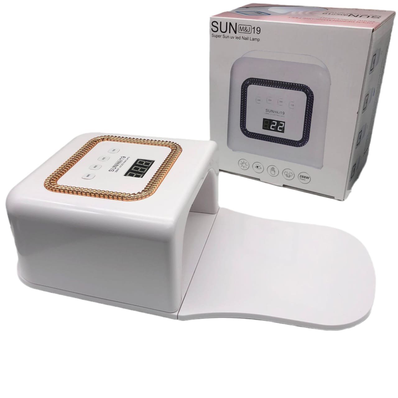 Manicure  Professional UV/LED nail lamp dryer gel polish product image 4