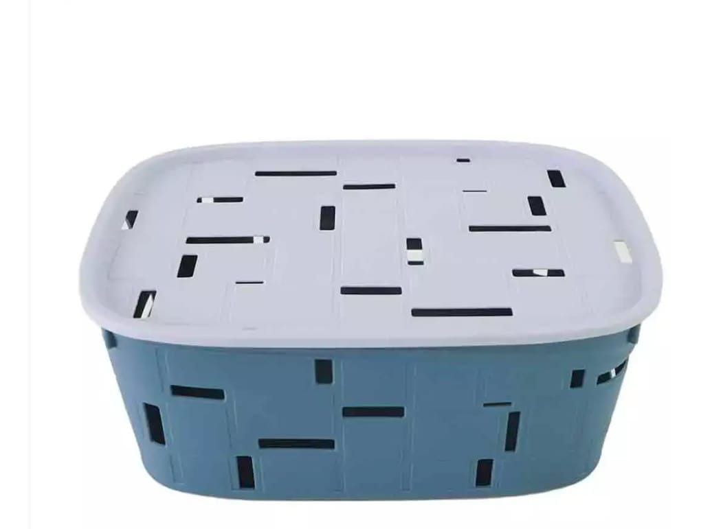 Multipurpose sundries storage baskets with lid product image 2