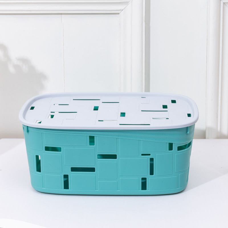 Multipurpose sundries storage baskets with lid product image 3
