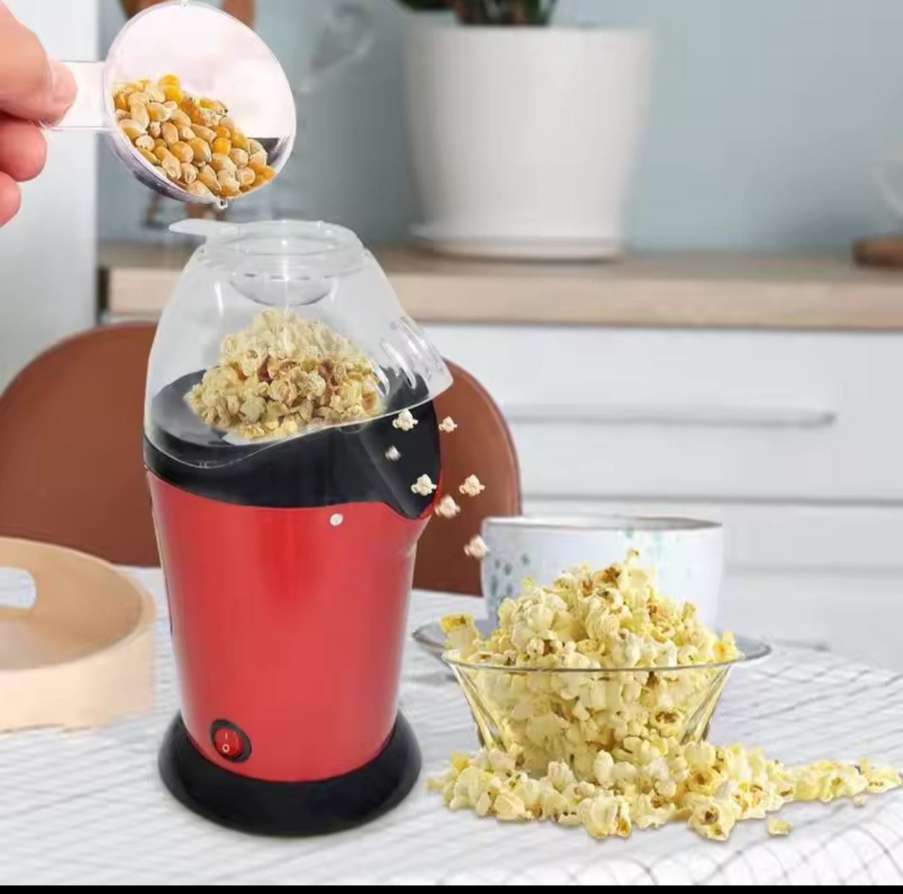 Oil free popcorn maker product image 3