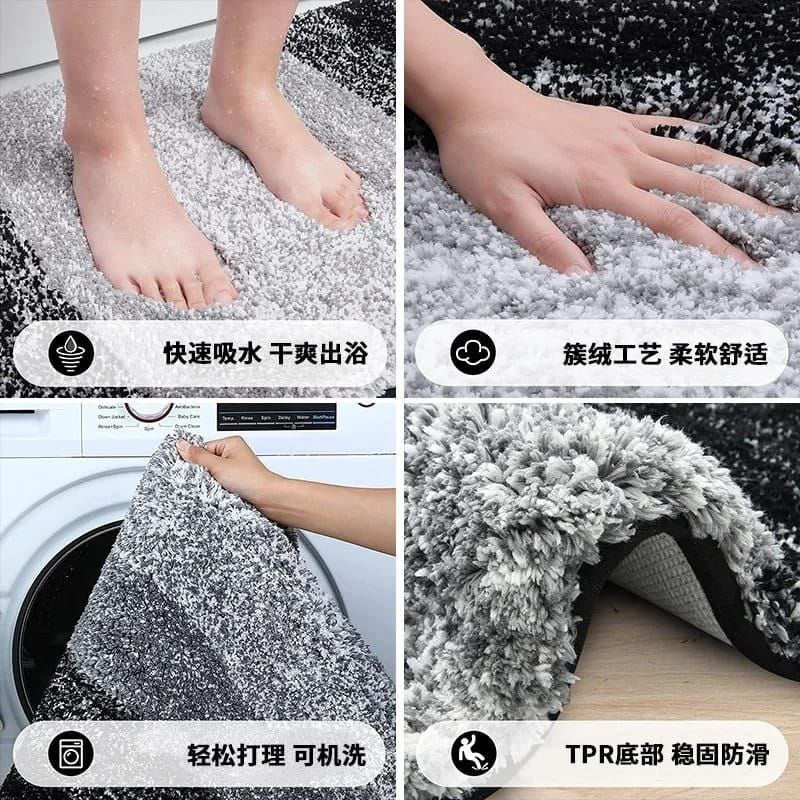 Plush Bathroom Rug Non Slip Bath Mat product image 3