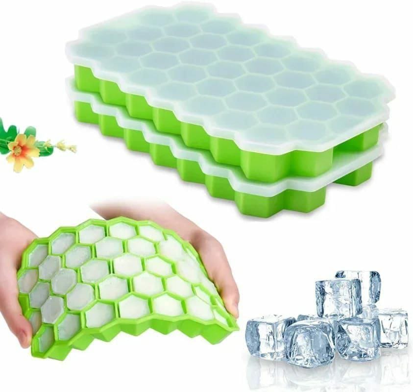 Reusable honeycomb silicone ice cube mould product image 5