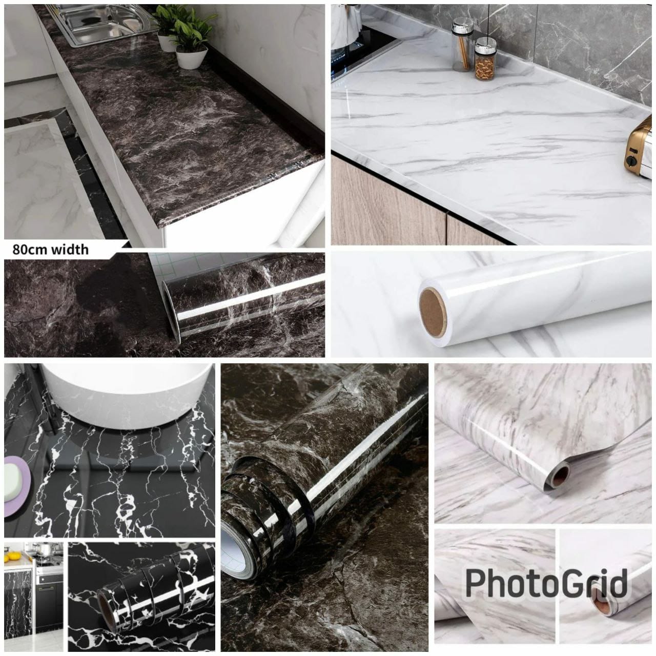 Self-adhesive Marble Contact Paper 60cmx5m product image 3