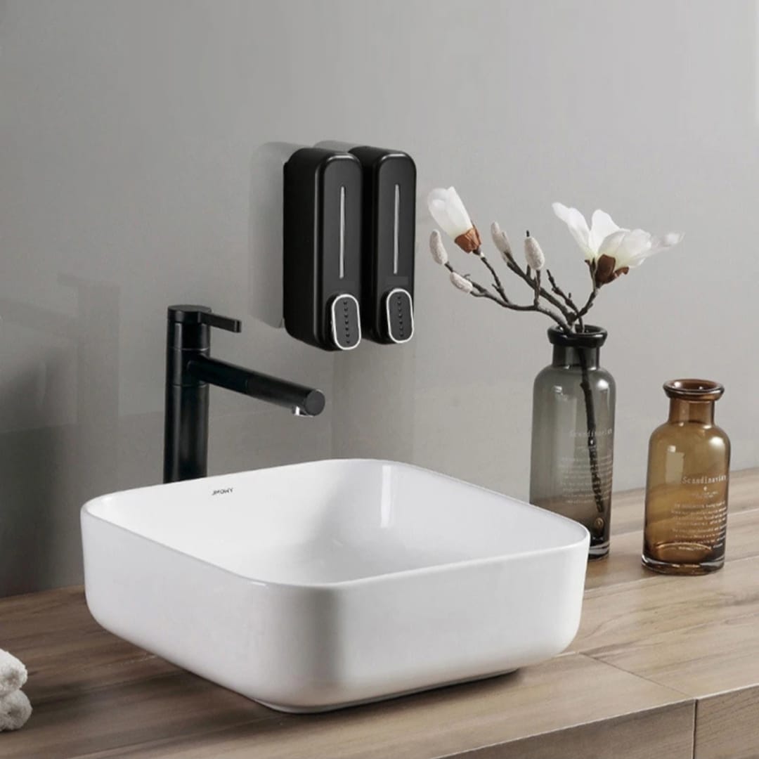 Wall-Mounted Manual Press Soap Dispenser product image 3