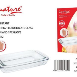 rectangular glass bake pan