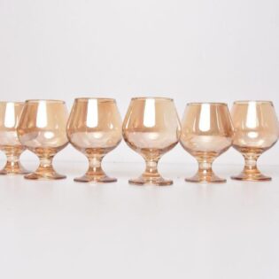 wine glass gold
