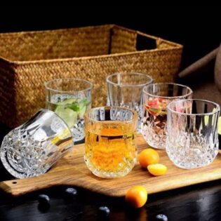 whiskey short glasses