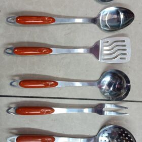 *Nordic Stainless steel Gold serving spoons