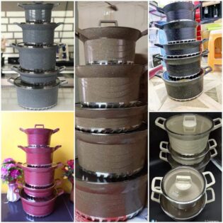 10pcs Bosch cookware set