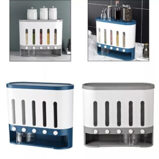 compartment cereals storage box