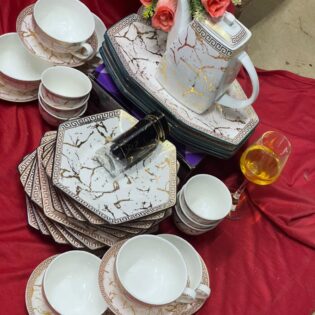 37 pcs versace dinner set