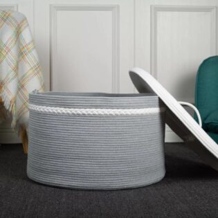 New Large Cotton Rope Baskets