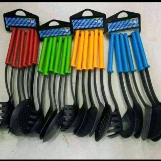 6pcs cooking spoons - set