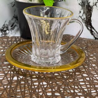 Sweet coffee cup saucer set