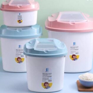 Rice bucket, material plastic,