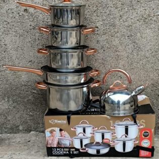 *12pc Cookware with Kettle-