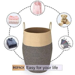 Large Woven Laundry Hamper Baskets