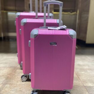 *3 in1 Luxurious Fibre Suitcase