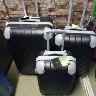 *3 in1 Lavish Fibre Suitcase