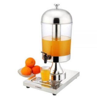 Single juice dispenser