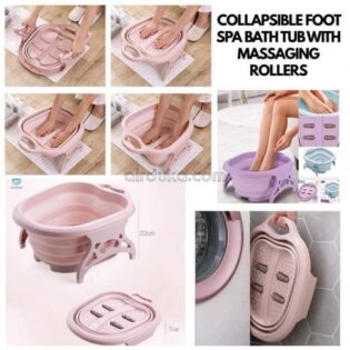 *Collapsible Foot Spa/ Massager