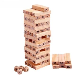 Jenga blocks 54pcs