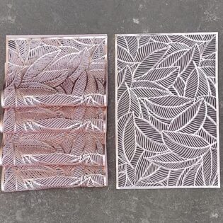 Non-wooven table mats  set of 6 pc