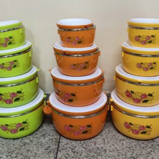 Hot pots 4 pcs set capacity