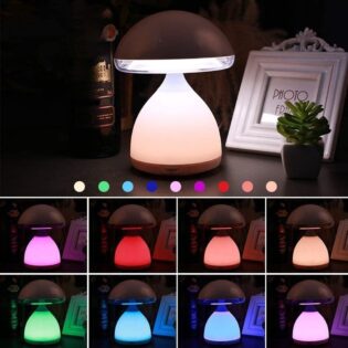 New rechargeable Mushroom shaped Decorative bed side reading Lamp