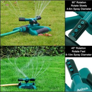 *3 arm garden sprinkler