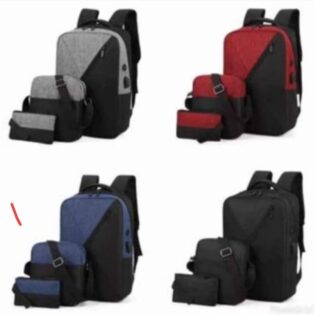 3pc backpack bags