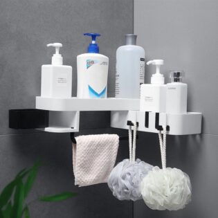 180 degree rotating bathroom organizer