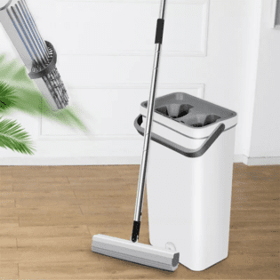 Hand free squeeze mop with bucket (lazy mop)