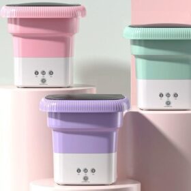 Foldable mini washing machine